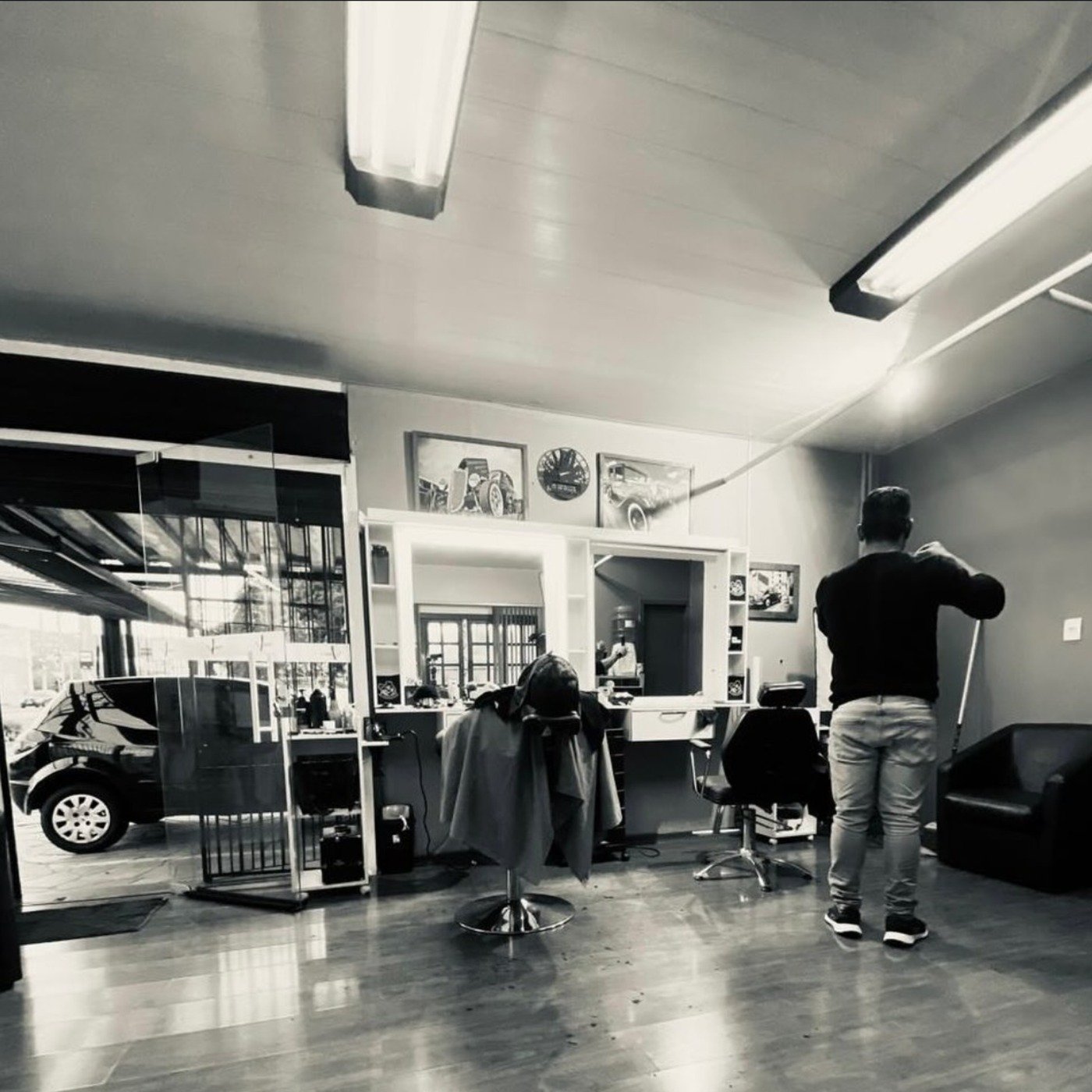 Ambiente da Javier Barbearia